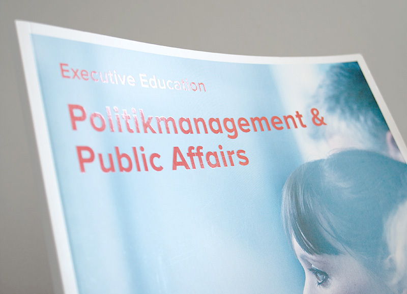 Broschüre des Themenfeldes Politikmanagement der Deutschen Presseakademie