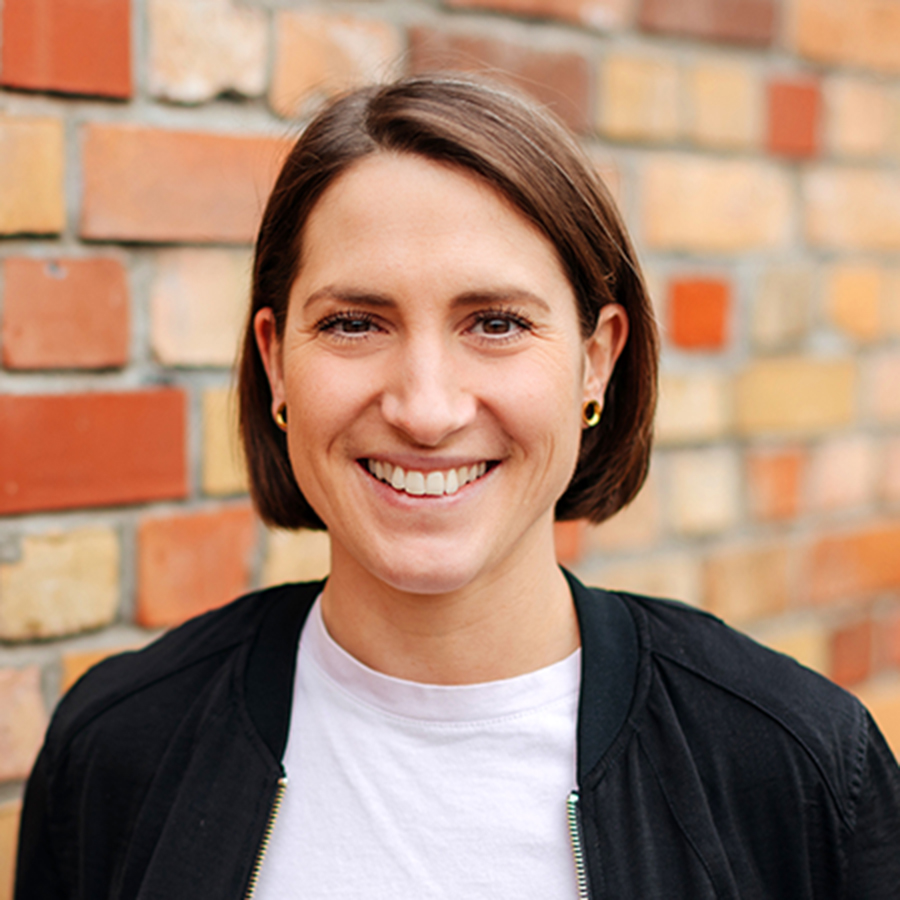 Grafikdesignerin Leonie Münch in Berlin