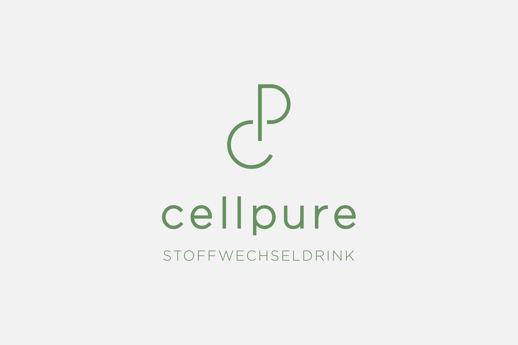 Logo cellpure gruen