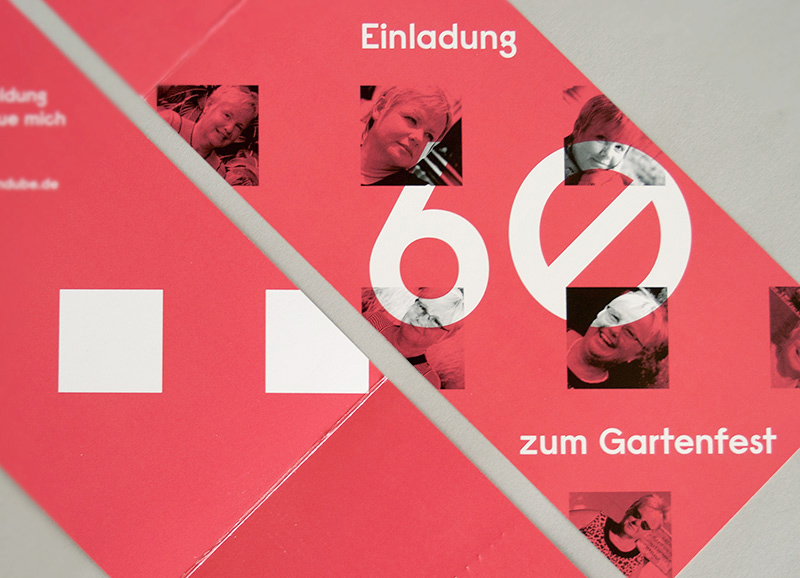 Einladungen für einen 60. Geburtstag