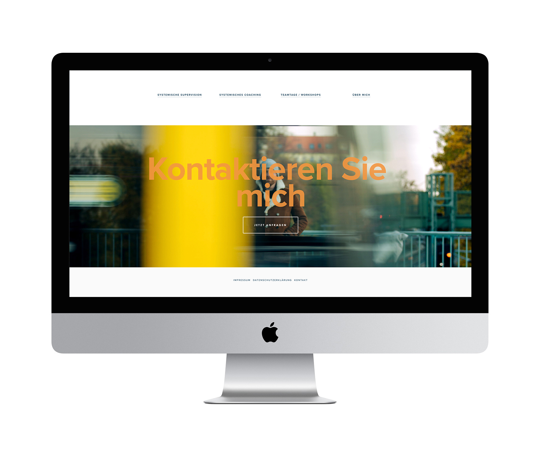 Webdesign für Supervision Hittinger, Unterseite