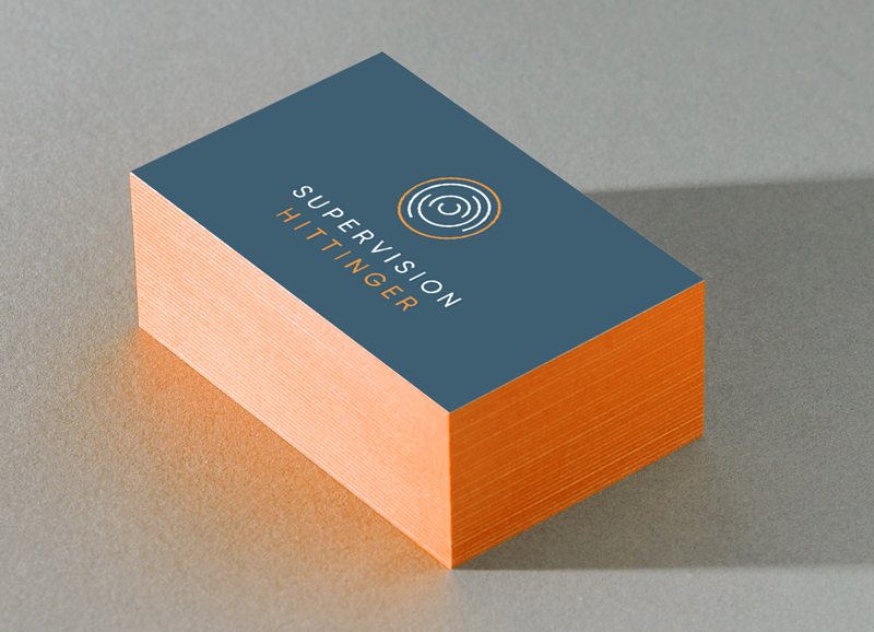 Logo und Briefpapier für Supervision Hittinger