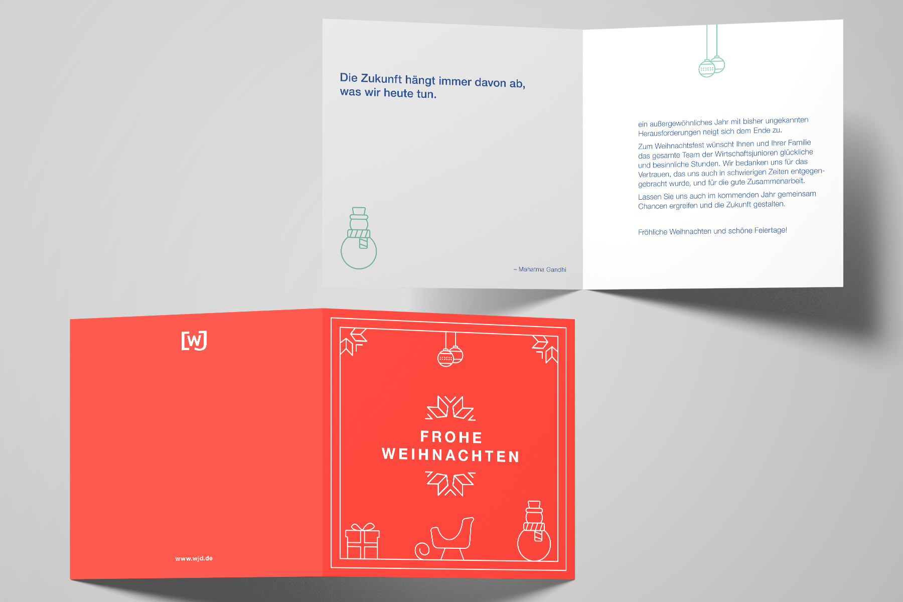 Weihnachtskarte 2020 WJD