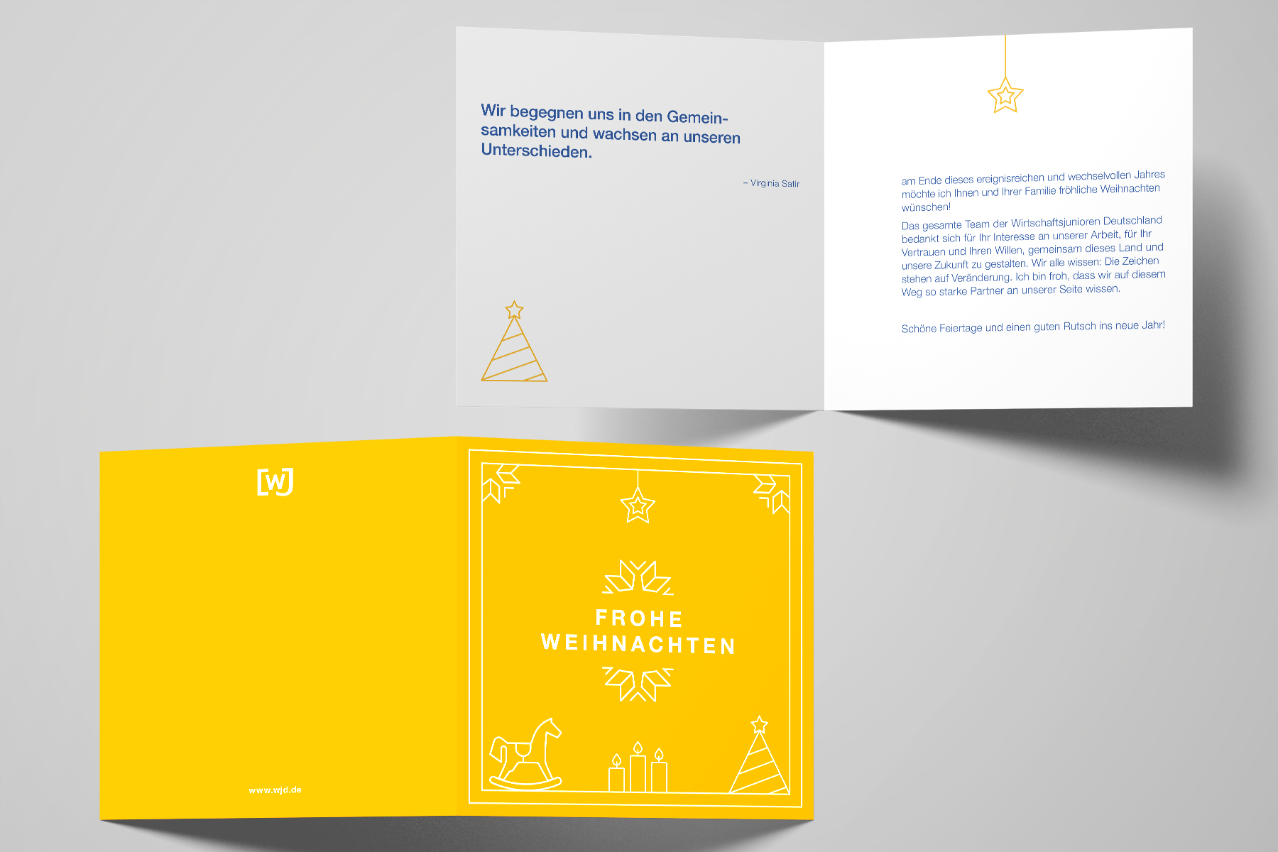 Weihnachtskarte 2021 WJD